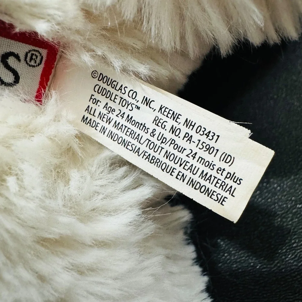 Douglas Cuddle Toys Lamb Sheep‎ Plush Cream White Stuffed Animal 10.5 Inch Long